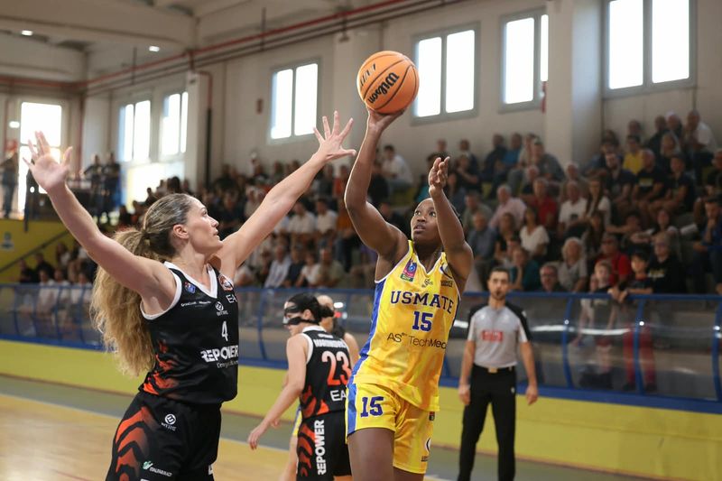 AS TechMed Usmate, sconfitta nel giorno dello storico debutto in A2
Nel derby contro Sanga le Goats cedono