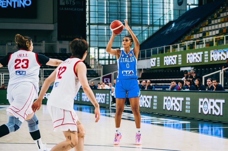 Road to Women’s World Cup, a Trento Italia-Cina 81-57 (Keys 14). Si torna in raduno a Roma il 25 agosto