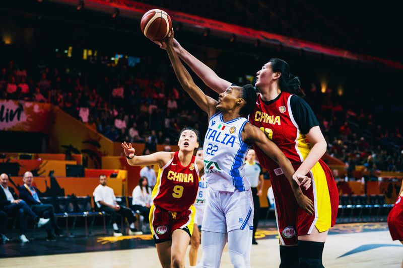 Women’s World Cup, Italia-Cina 51-71 (Villa 15). Mercoledì lo spareggio con l’Australia (20.45, Rai, Sky Sport, DAZN)