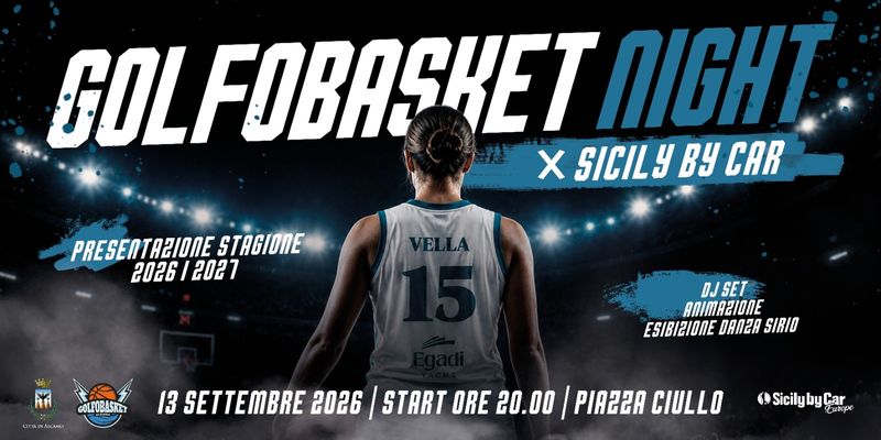 "Golfobasket Night x Sicily by Car": presentazione ufficiale della squadra