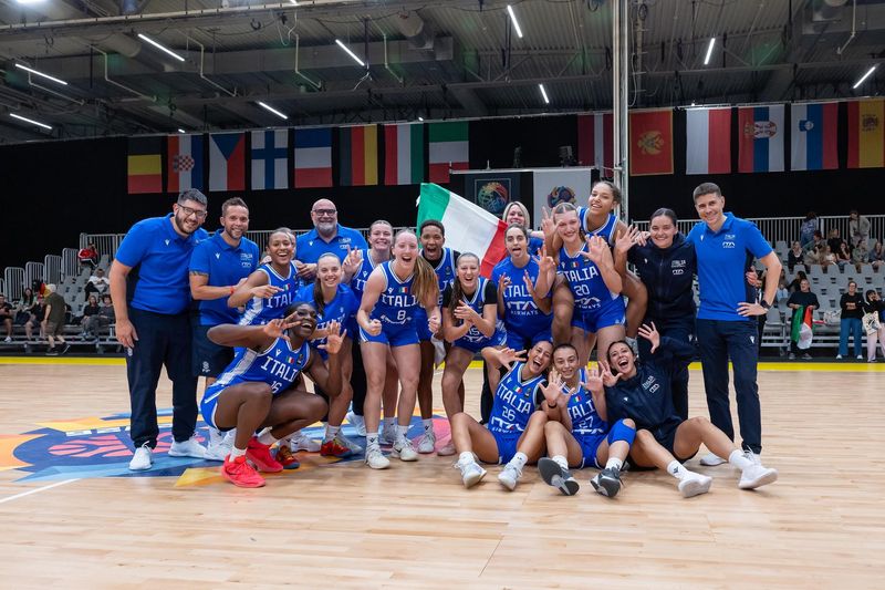 Europeo U18 Femminile, super rimonta Azzurra, Italia-Ungheria 61-59 (Obaseki 17)! Nel Quarto sfida alla Spagna