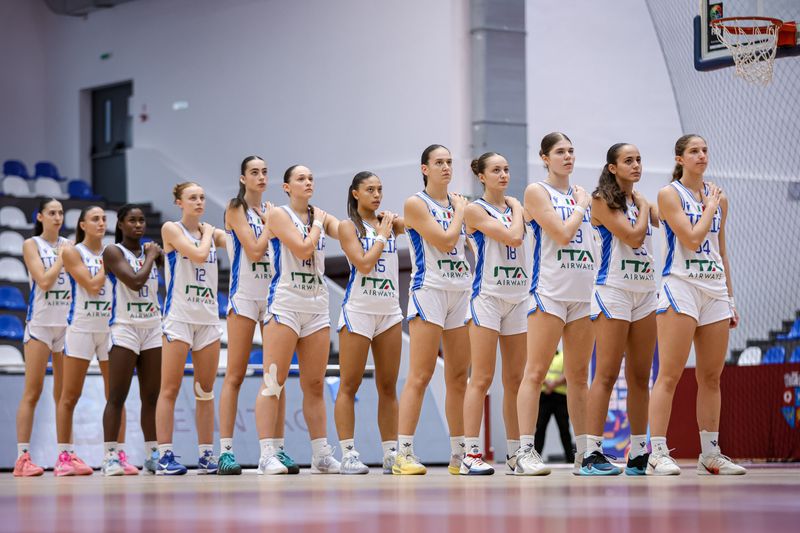 Europeo U16 Femminile, Italia-Israele 53-58. Le Azzurre chiudono al quattordicesimo posto