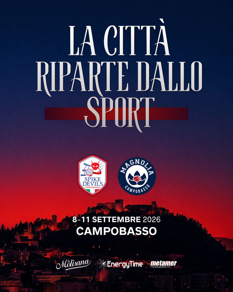 Magnolia Campobasso, comunicato congiunto con Spike Devils Campobasso