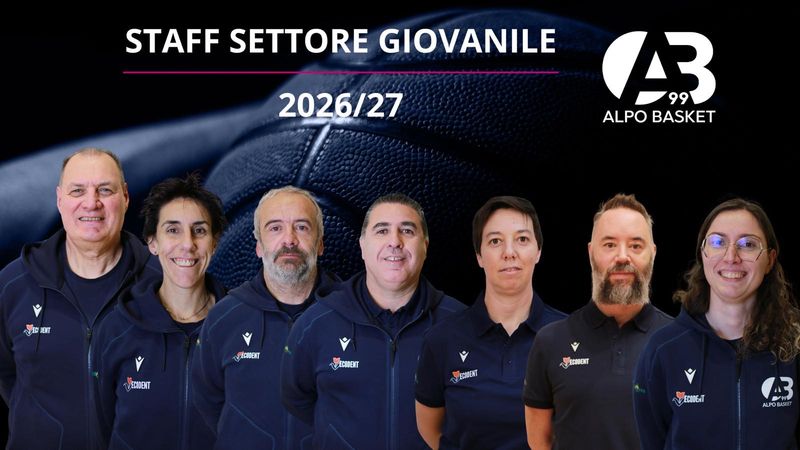 Alpo, confermato lo staff tecnico del settore giovanile e del minibasket 
