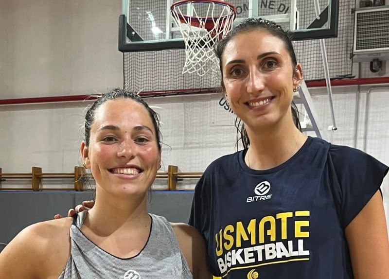 Usmate, Laube e Carrara co-capitane
