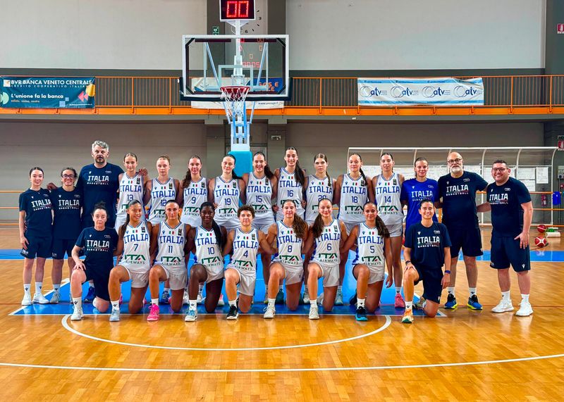 Europeo U16 Femminile, le 12 Azzurre per l’Europeo di Pitesti (14-22 agosto)