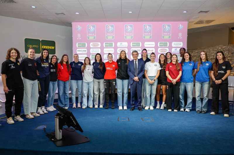 A Reggio Emilia la presentazione dei campionati di Serie A1 e Serie A2 Credem Banca